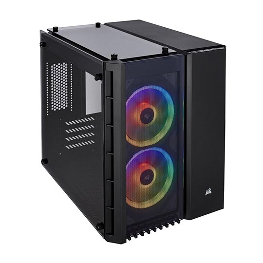 CORSAIR Crystal Series 680X RGB Mid Tower PC Case - Black