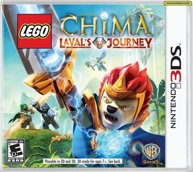 3DS LEGO LEGENDS OF CHIMA LAVALS JOURNEY NTSC