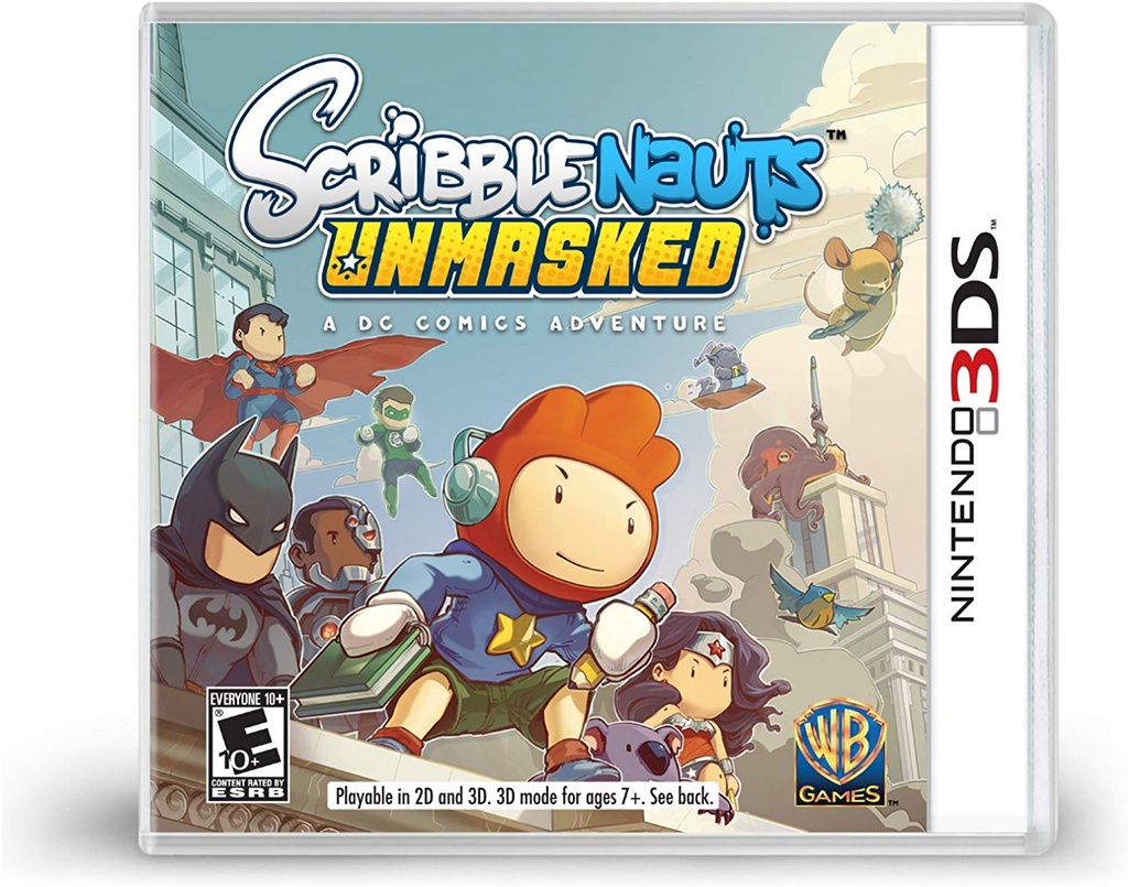 3DS Scribblenauts Unmasked NTSC