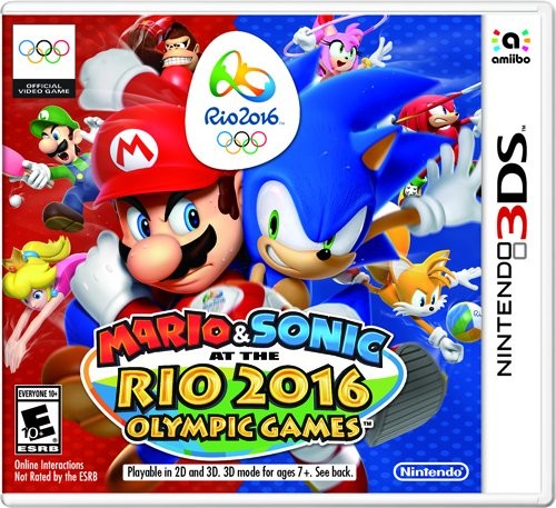 3DS Mario & Sonic At The Rio 2016 Olympic Games NTSC