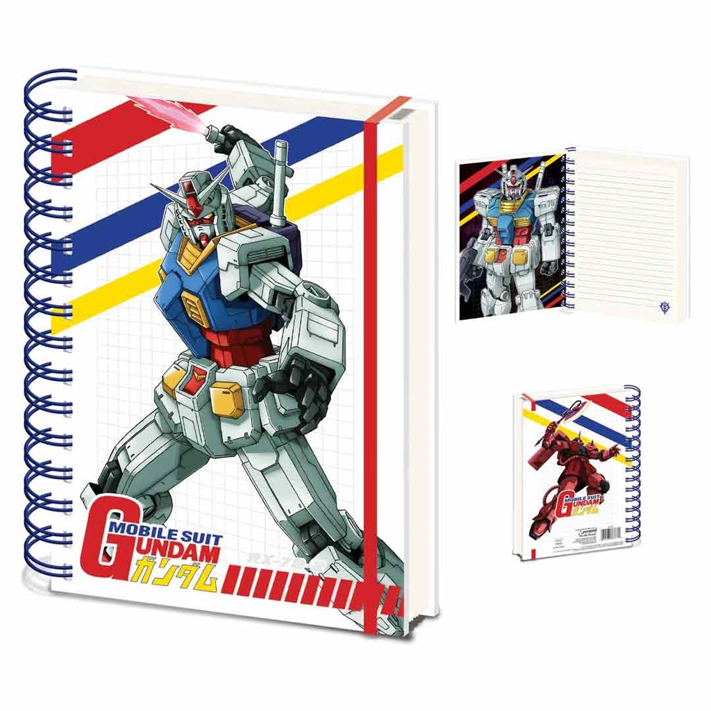 Pyramid-Gundam (Colour Cut Away) A5 Wiro Note Book