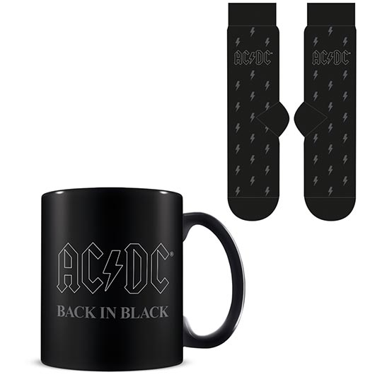 Pyramid-Ac/Dc (Back In Black) Mug & Sock Gift Set of 2