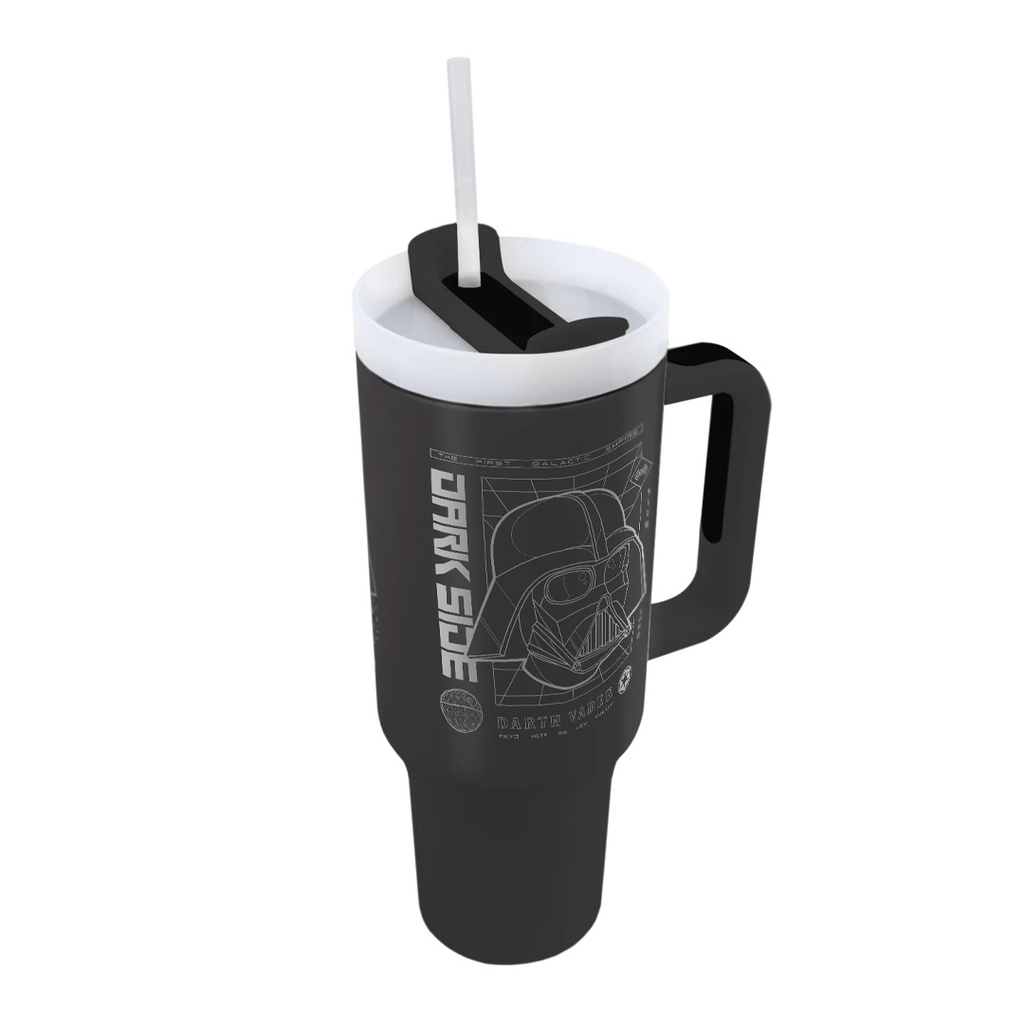 Pyramid-Star Wars (Vader Grid) 1Litter Tumbler