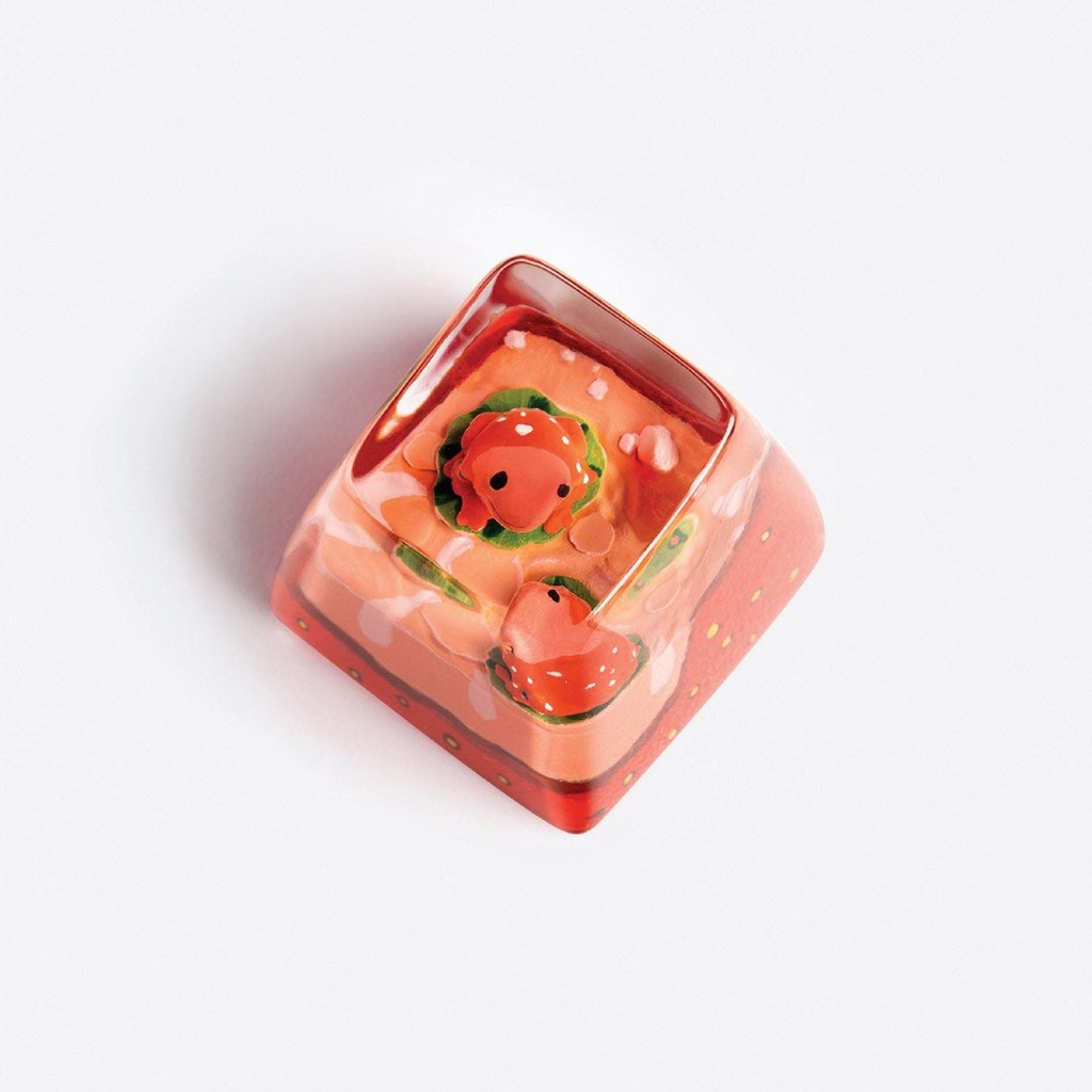 DWARF-FACTORY Anura Strawberry Keyboard Cap