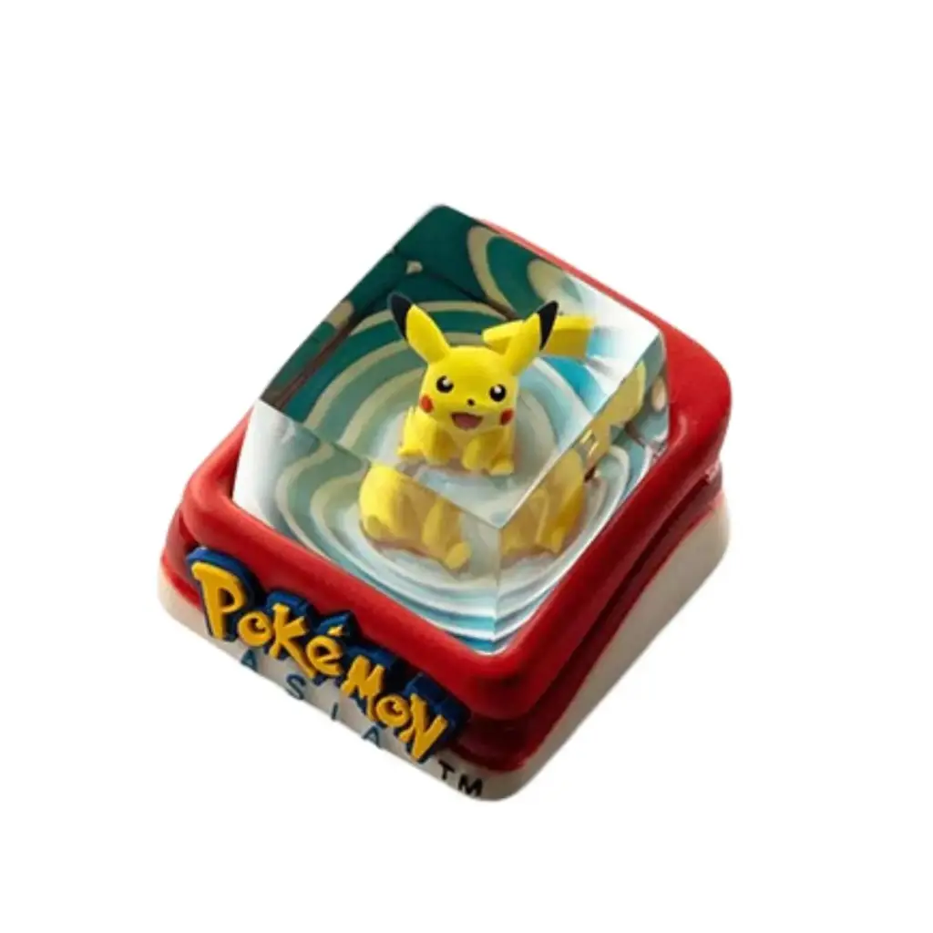 DWARF-FACTORY Pokémon Pikachu Keyboard Cap