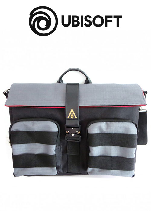 Assassin's Creed Odyssey - Washed Look Messenger Bag With Coloured Webbing
