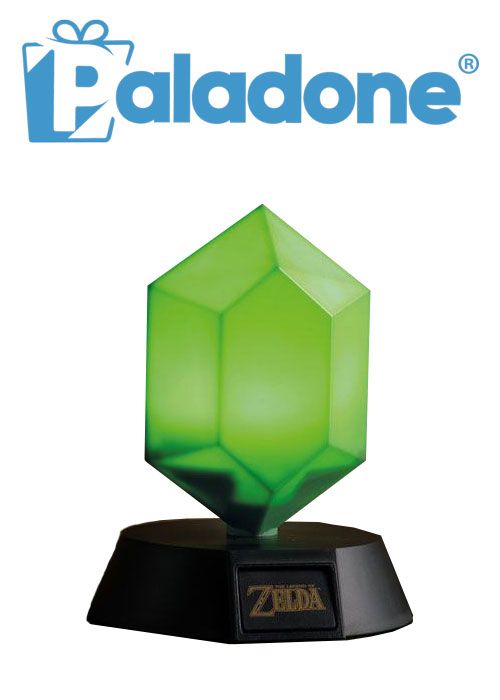 Paladone Green Rupee 3D Light  Multi-Colour Icon Light BDP