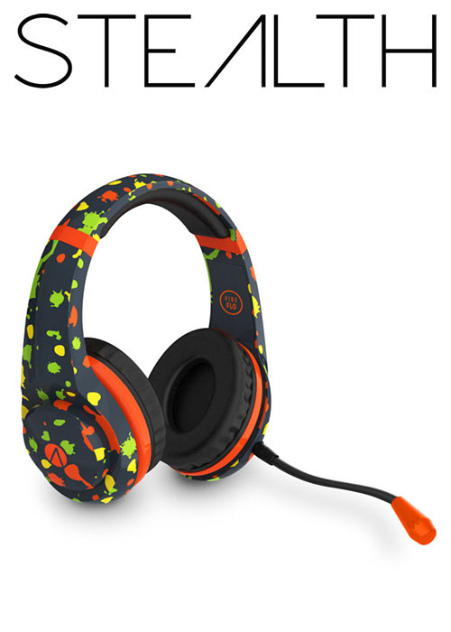 STEALTH XP-Vibe Flo Stereo Gaming Headset - Grey