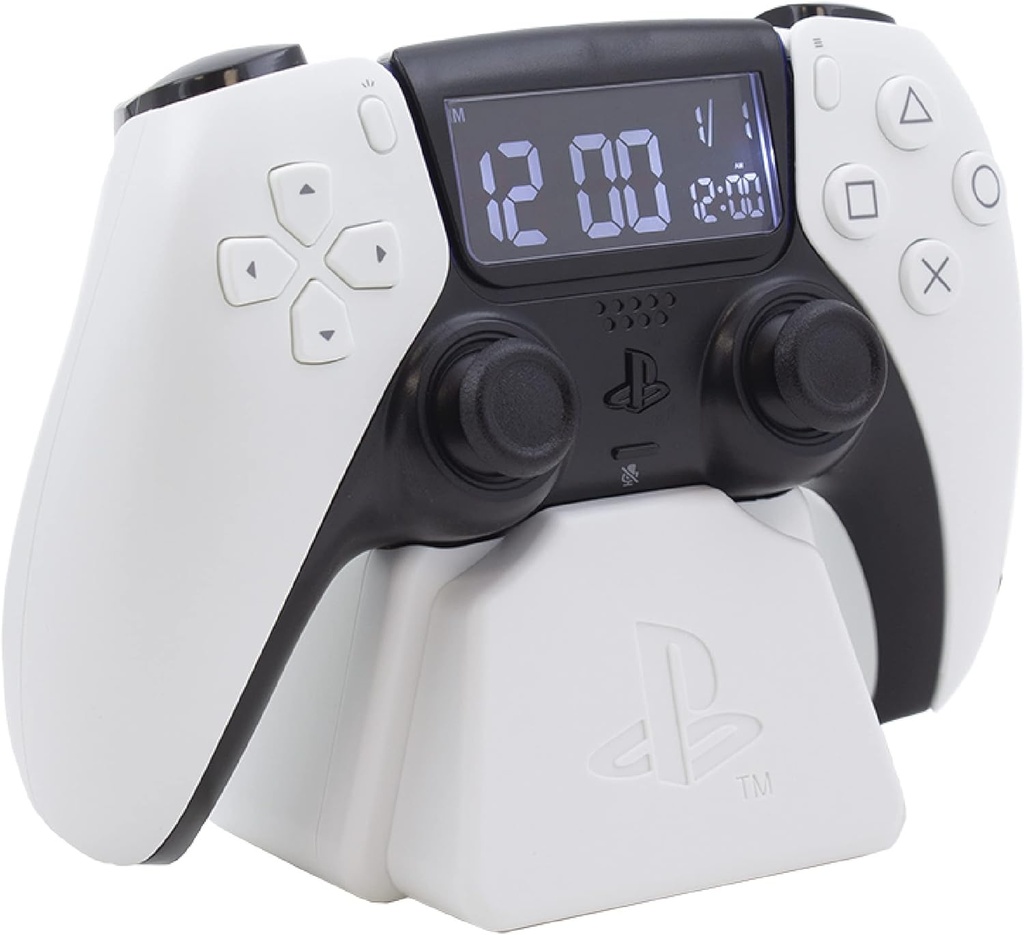 Paladone Playstation White Controller Alarm Clock