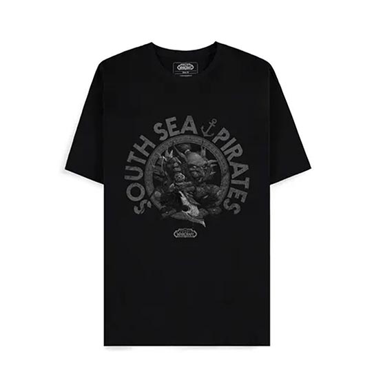 Difuzed World of Warcraft South Sea Pirates Men's Short Sleeved T-shirt- M
