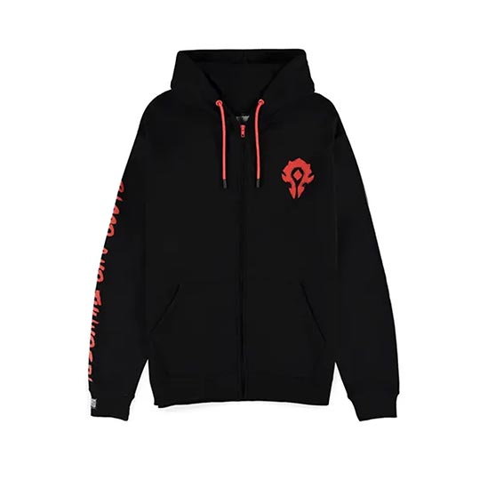 Difuzed World of Warcraft Blood & Thunder - Men's Zipper Hoodie - M