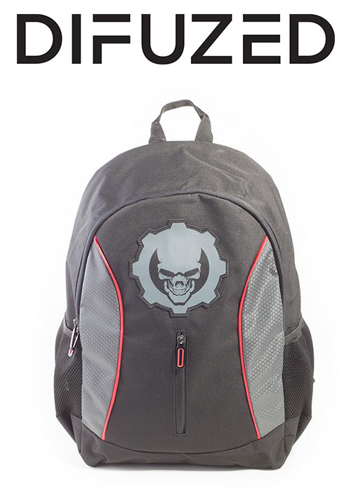 Gears Of War 5 - Black Skull Printed Backpack