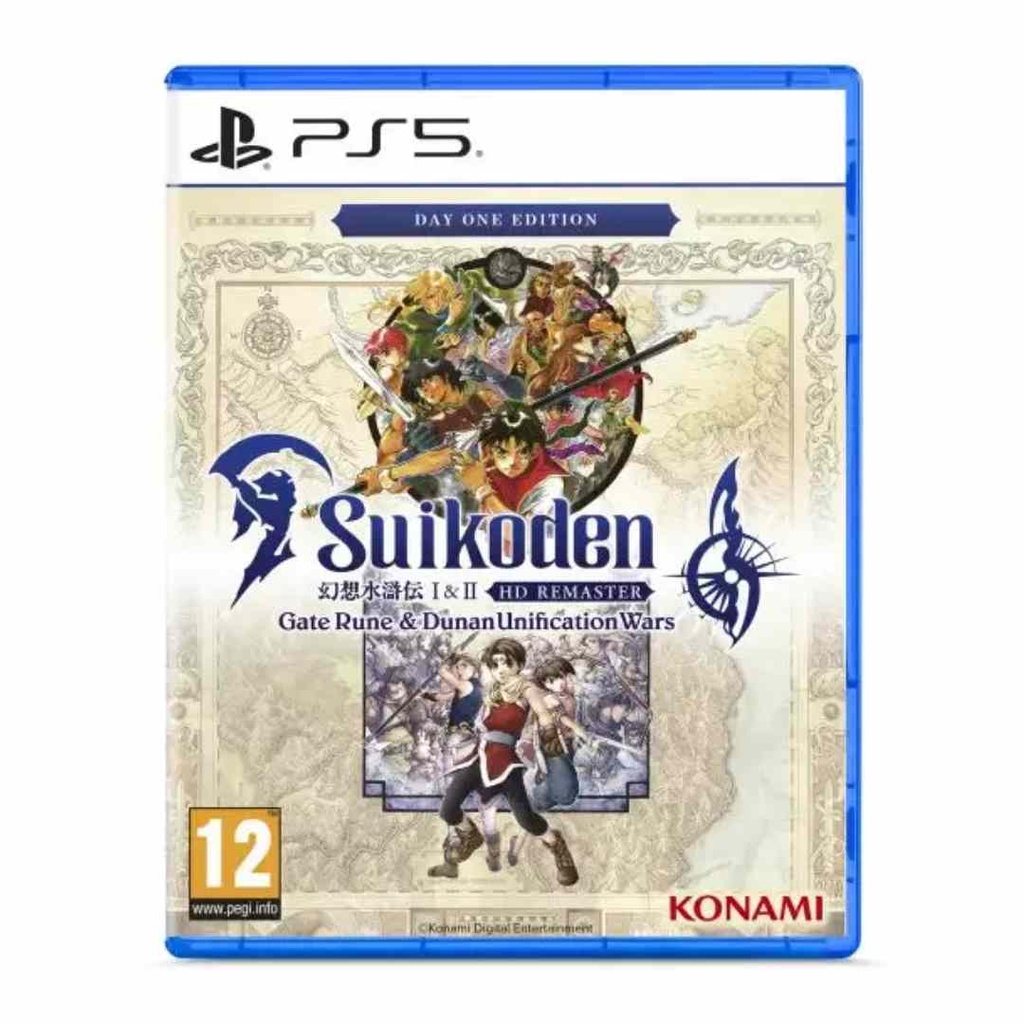 PS5 Suikoden 1&2 HD Remaster Day One Edition R2