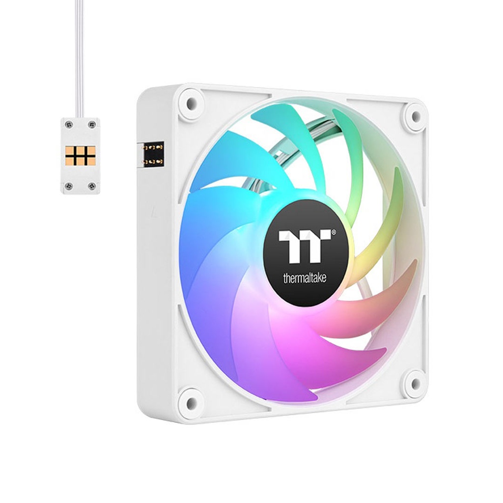 Thermaltake CT120 EX ARGB Sync PC Cooling Fan Pack of 3 White