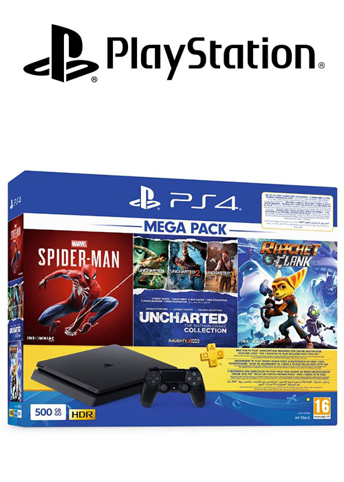 PS4 500GB Slim Hits Bundle V7