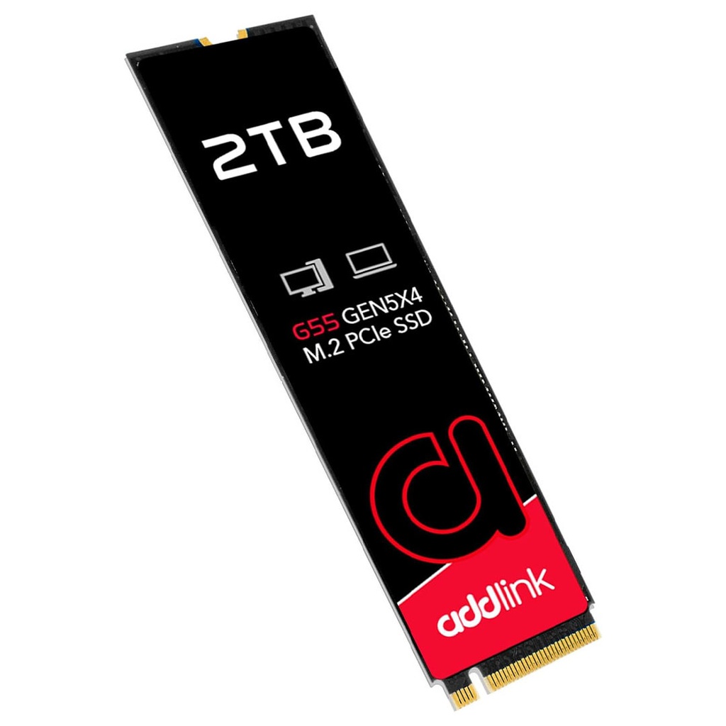 addlink SSD 2TB M.2 2280 PCIe GEN5X4 NVMe   ( Up to R:10300
,W:9000)