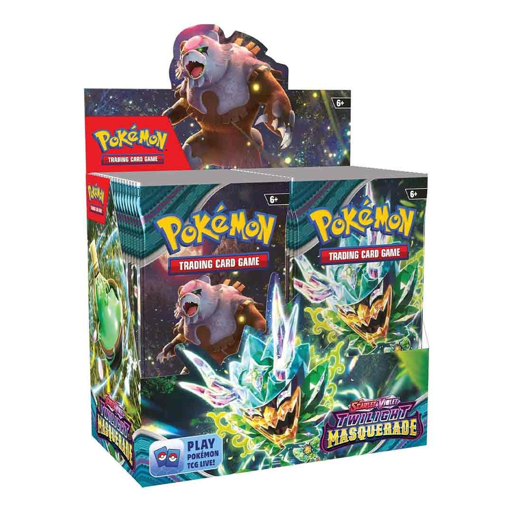 Pokemon Scarlet & Violet Trading Card Twilight Masquerade Booster Pack