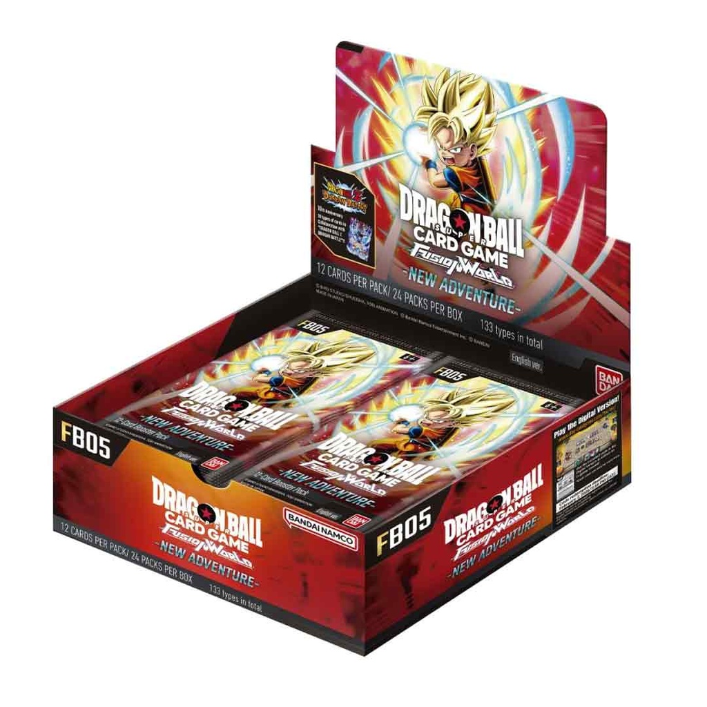 Dragon Ball Super Trading Cards - Fusion World New Adventure FB05