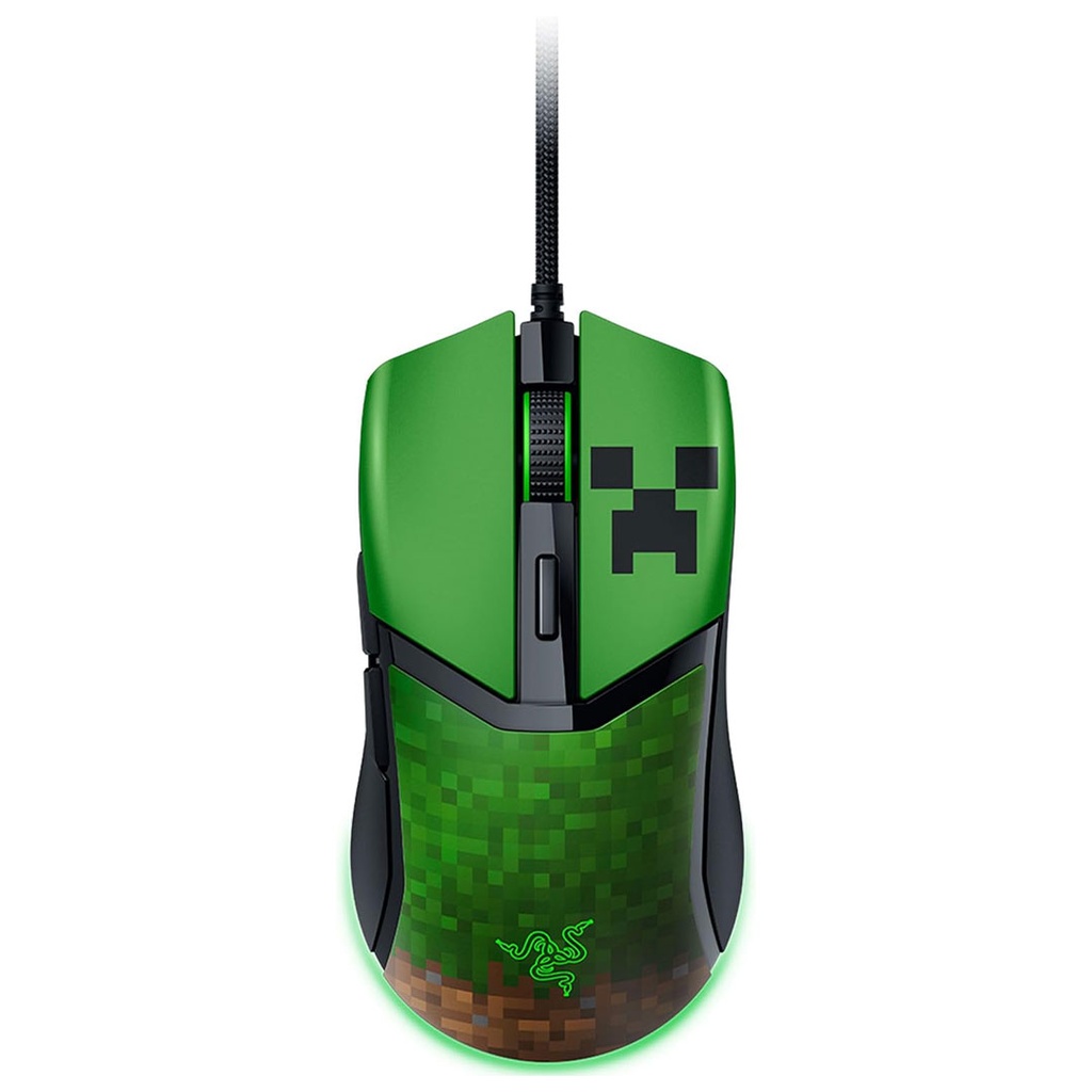 Razer Cobra Minecraft Edition Lightweight Optical Wired RGB Gaming Mouse