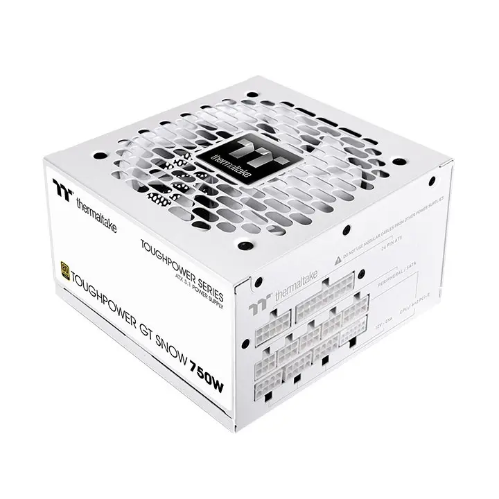 Thermaltake Toughpower Power Supply GT 750W/Fully Modular/80 Plus Gold /Atx 3.1 - Snow