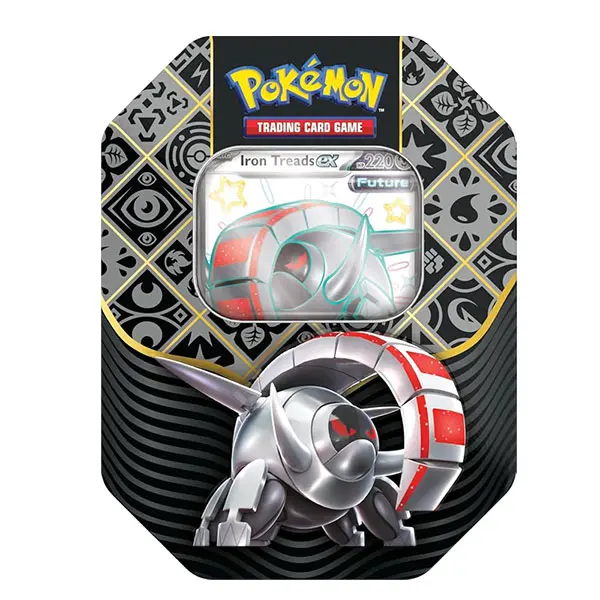 Pokemon Trading Card Scarlet & Violet SV4.5 Paldean Fates 4-Boosters Tin