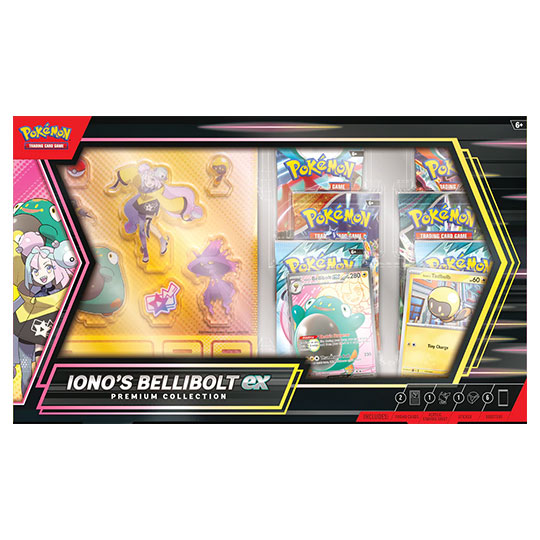 Pokemon Trading Card Iono’s Bellibolt ex Premium Collection
