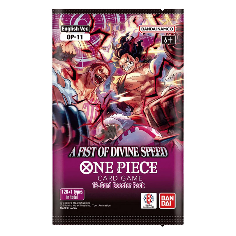 One Piece Trading Card Game OP-11 A Fist of Divine Speed Booster Pack