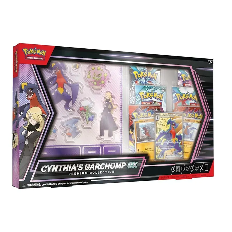 Pokemon Trading Card Game Cynthia’s Garchomp ex Premium Collection