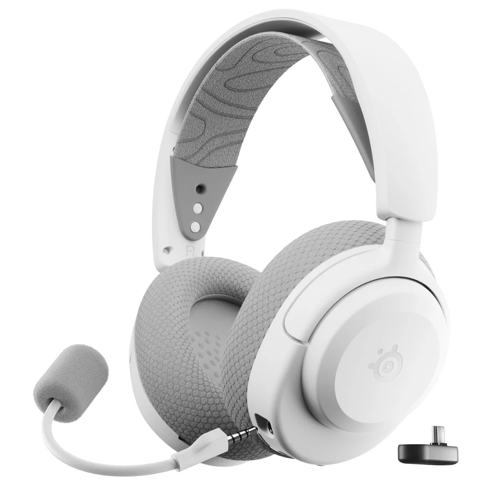 SteelSeries Arctis Nova 3PW Wireless Headphone For Playstation White