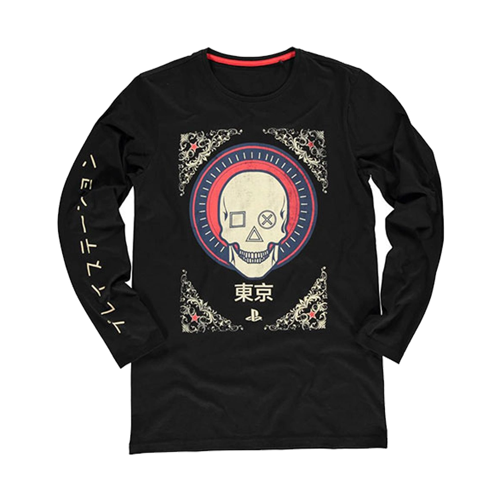 Sony - PlayStation - Skull Longsleeve
