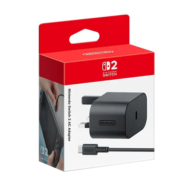 Nintendo Switch 2 AC Adapter UK Plug 