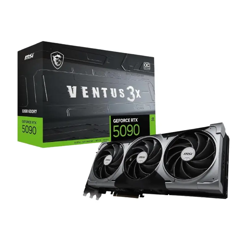 Nvidia MSI GeForce RTX 5090 32GB VENTUS 3X OC Graphics Card