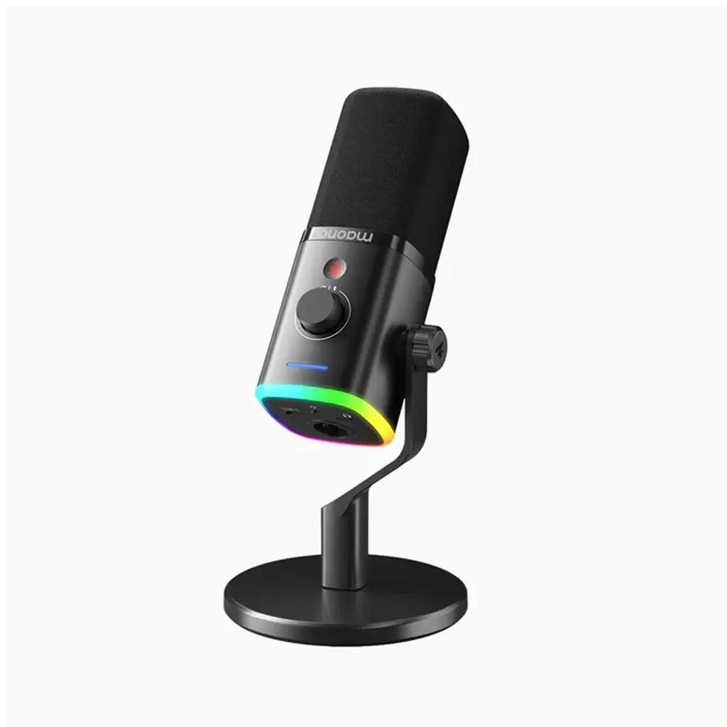 Maonocaster PD100X USB/XLR Dynamic Gaming RGB Microphone – Black 