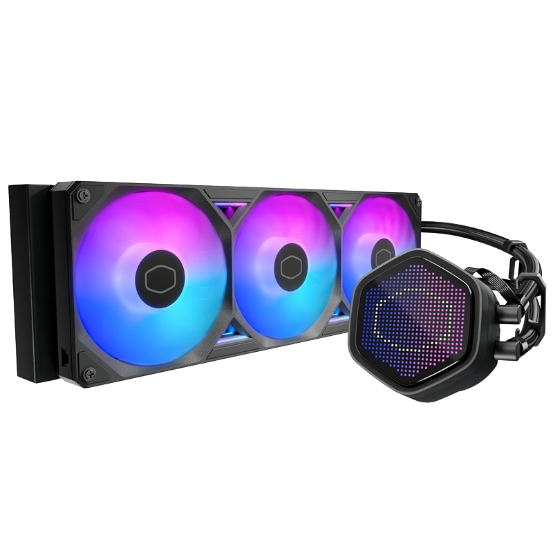 Cooler Master ML 360 Atmos II Pixel LED Liquid Cooler Black