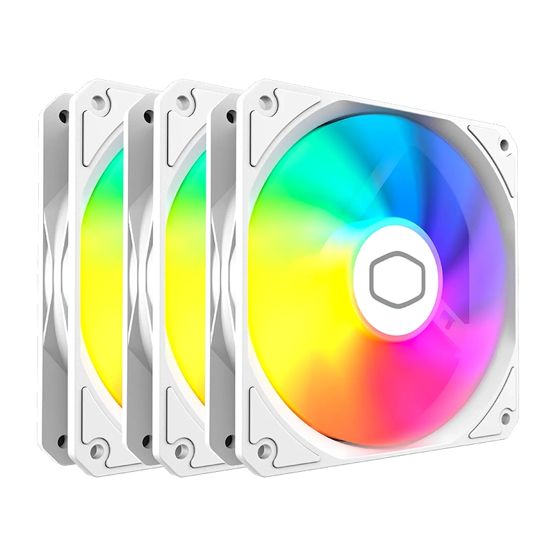 Cooler Master MF120 Lite ARGB Fan White Pack of 3