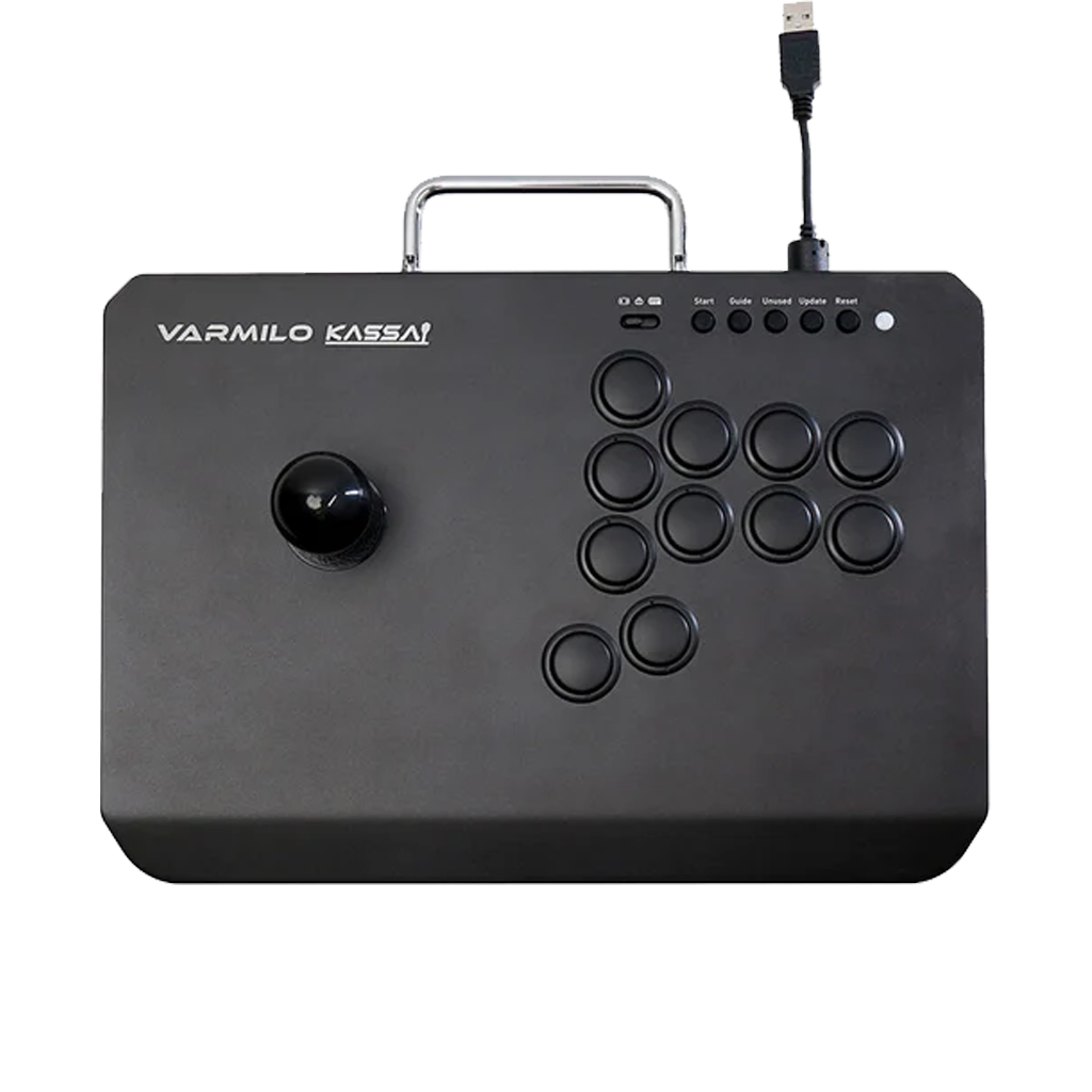 Varmilo Kassai Arcade Controller FAB11 Obsidian Black PS5