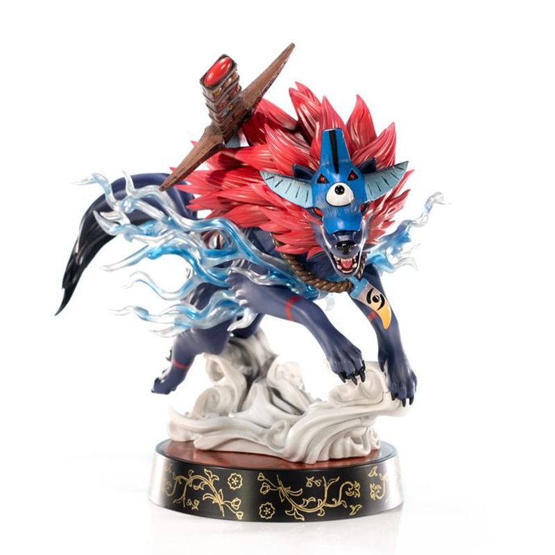 First 4 Figures Okami - Oki Wolf Form Standard Edition Figurine