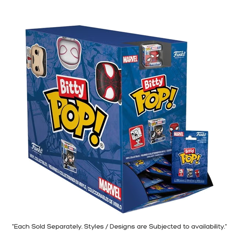 Bitty Pop! Marvel: Spider-Man - Mystery Mini Singles