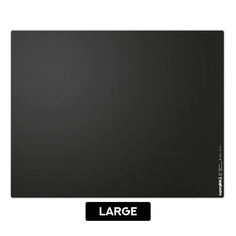 Pulsar Superglide Pad v3 L Glass Mouse Pad Black Type-S