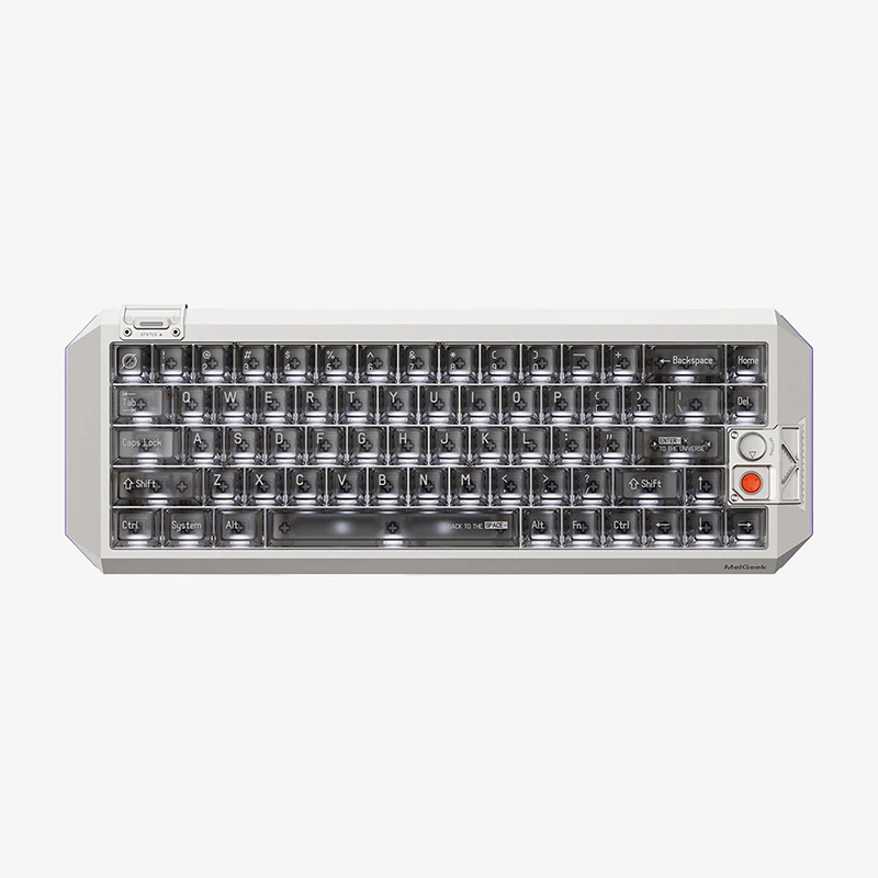 MelGeek Centauri 60Keys Hall Effect ANSI Wired Gaming Keyboard