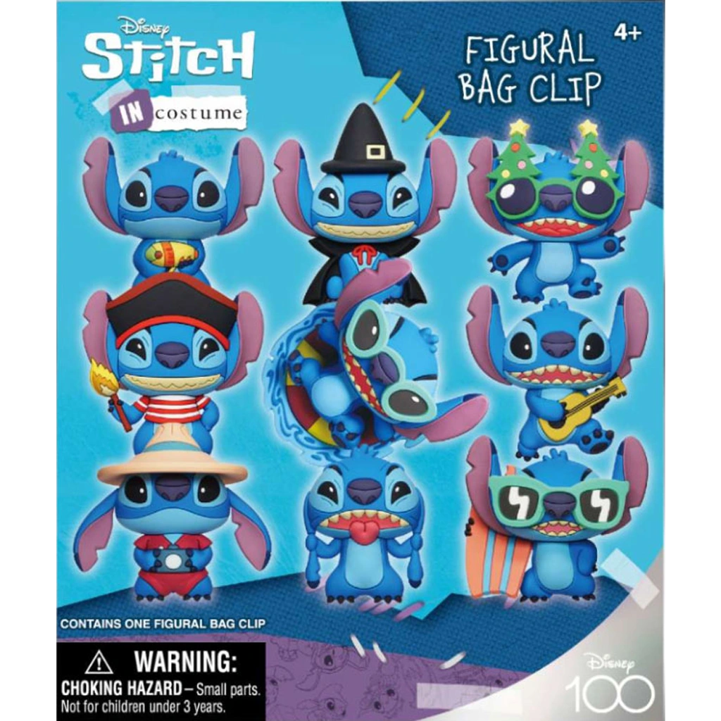 Monogram Disney Stitch in Costume Series 1 Bag Clip One Random Figure
