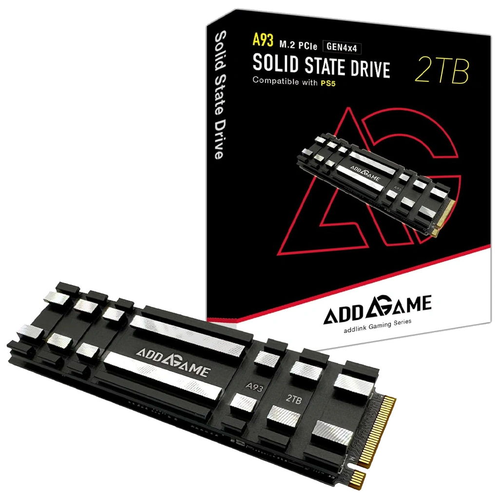 Addlink A93 2TB SSD M.2 2280 PCIe For PS5 W/ HeatSink