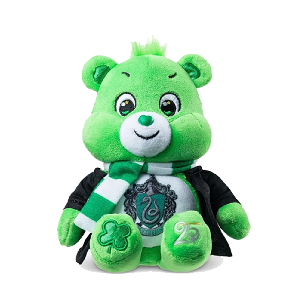 Care Bears x Harry Potter Good Luck X Slytherin Plush
