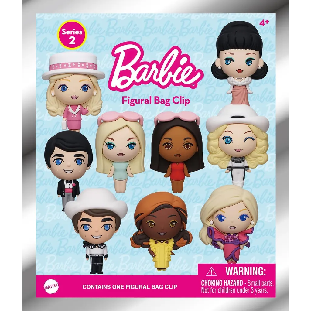 Monogram Barbie 3D Foam Bag Clip Series 2 
