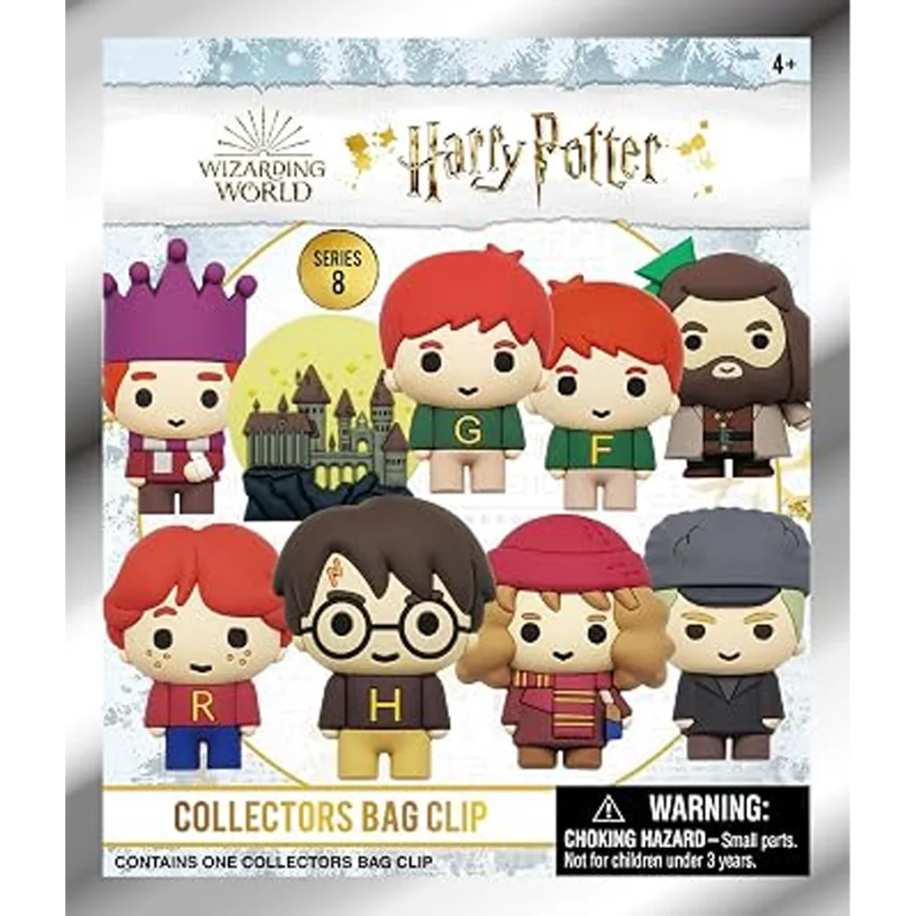 Monogram Harry Potter 3D Foam Bag Clip Series 8 