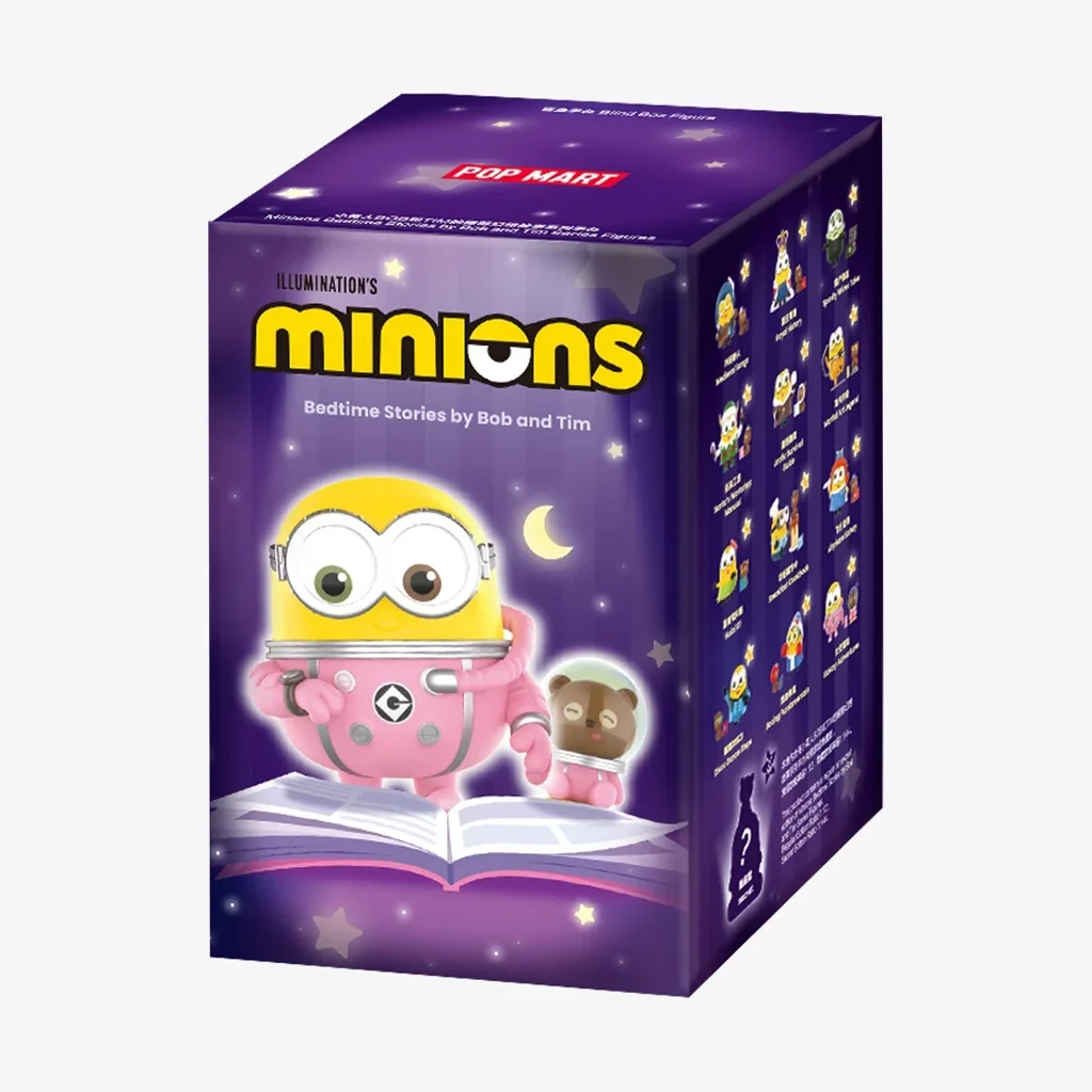 Pop Mart Minions Bedtime Stories By Bob And Tim Series Random Figure