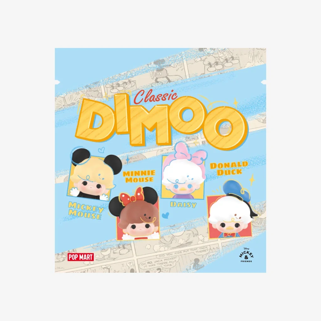 Pop Mart Pop Bean Dimoo World × Disney Classic Series Random Figure