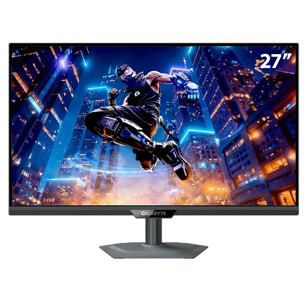 GIGABYTE M27UP 27"/Dual Mode 4k/160Hz/FHD 320Hz/2.1HDMI Gaming Monitor - Black 