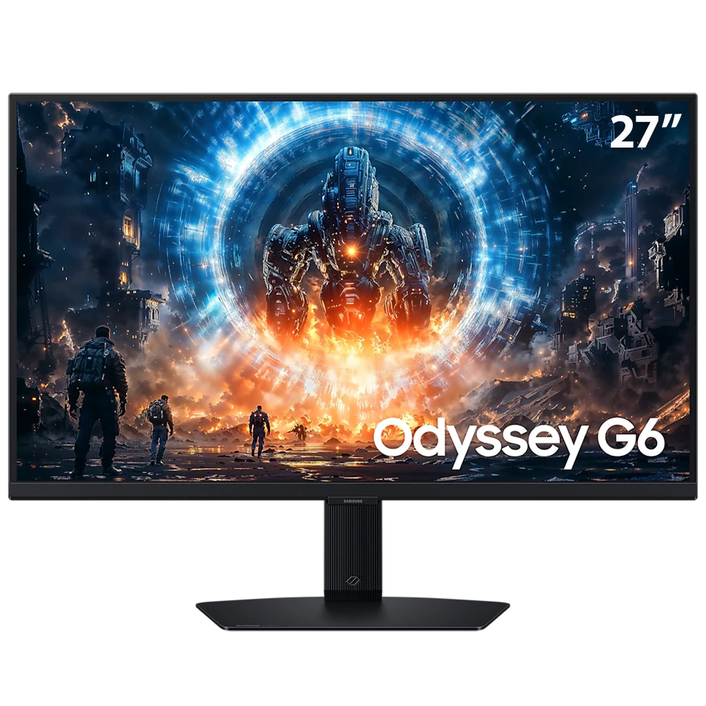Samsung Gaming Monitor 27" G6 /G60F/QHD2560 x 1440/350Hz/1Ms/G-Sync/HDMI2.1