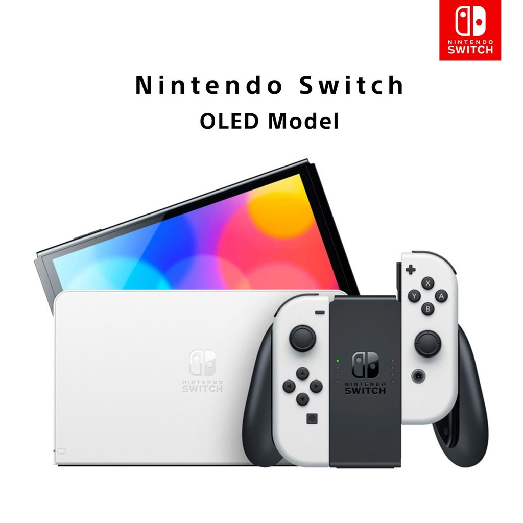 Nintendo Switch Console OLED Model White Set